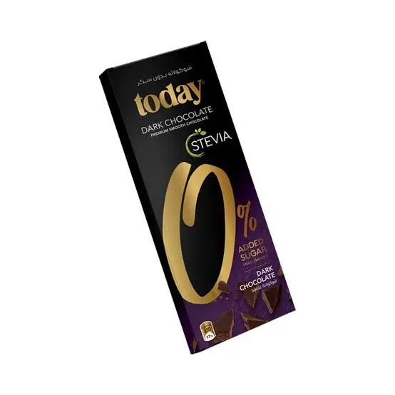today stivia dark chocolate 65gr