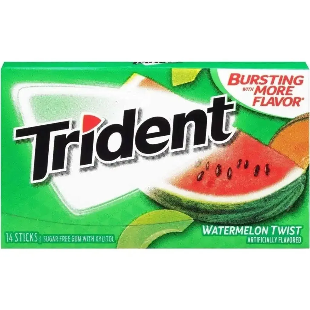 trident gum watermelon twist 14 sticks