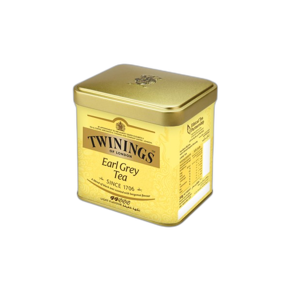 twinings earl grey tea  tin 200g