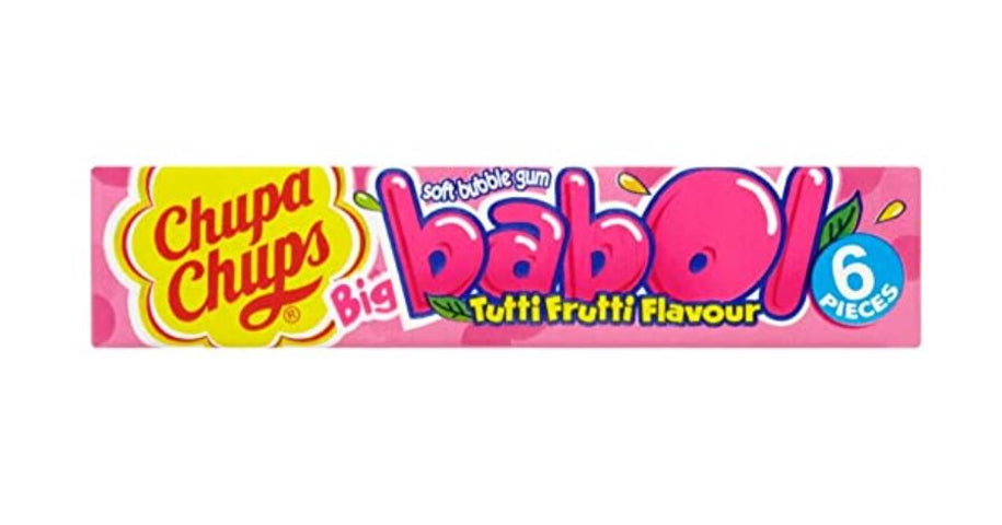 [9166] Babol tutti frutti 6 pieces