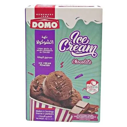 Domo ice cream chocolate