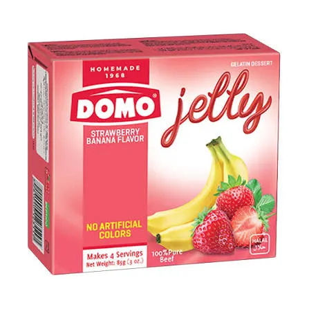 Domo jelly strawberry and banana
