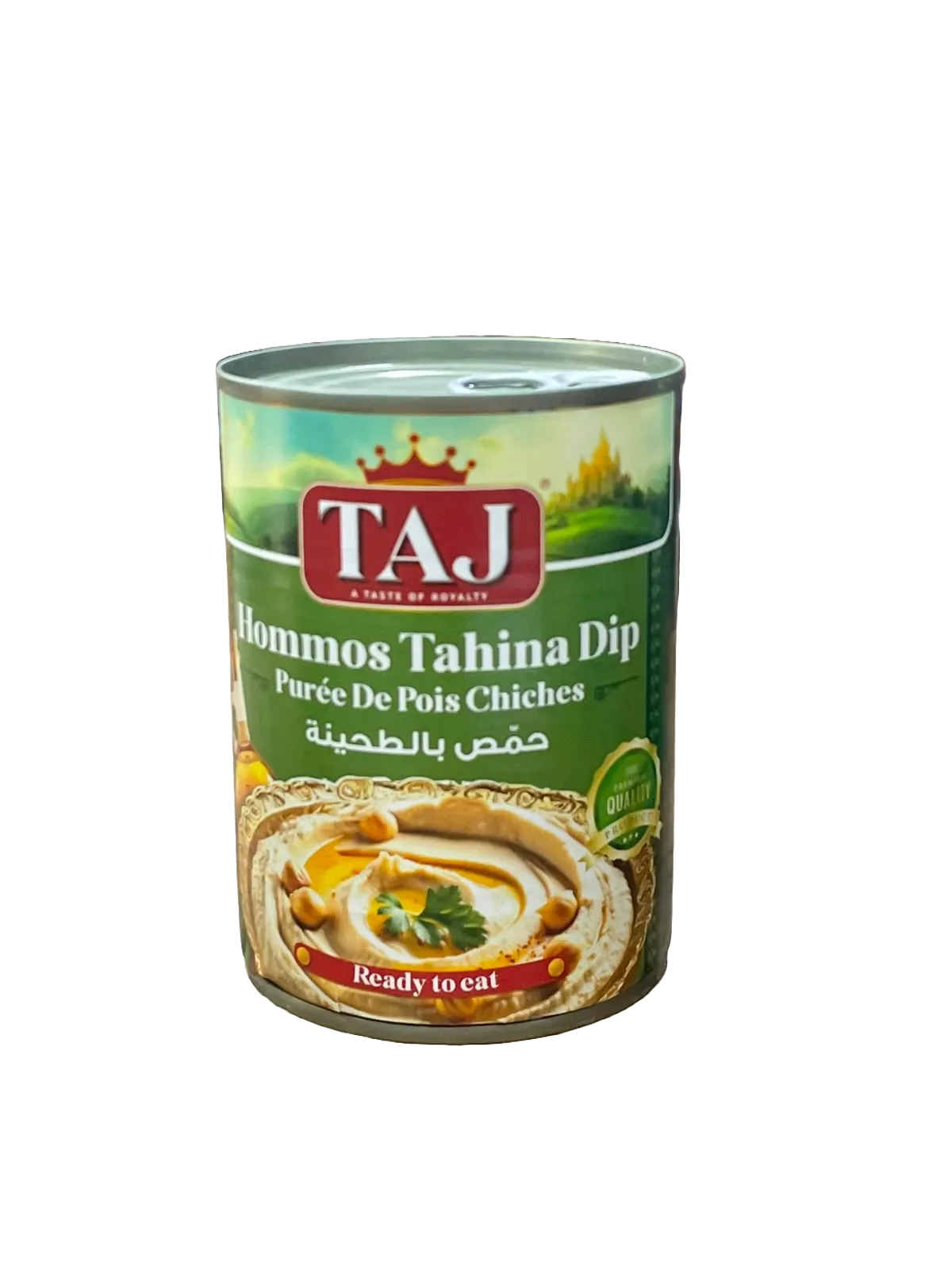 حمص بالطحينة تاج 400 غ