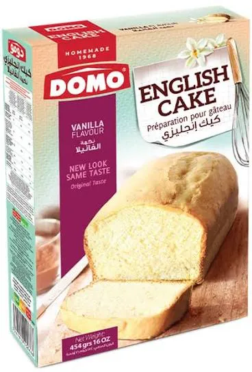 Domo english cake vanilla flavour