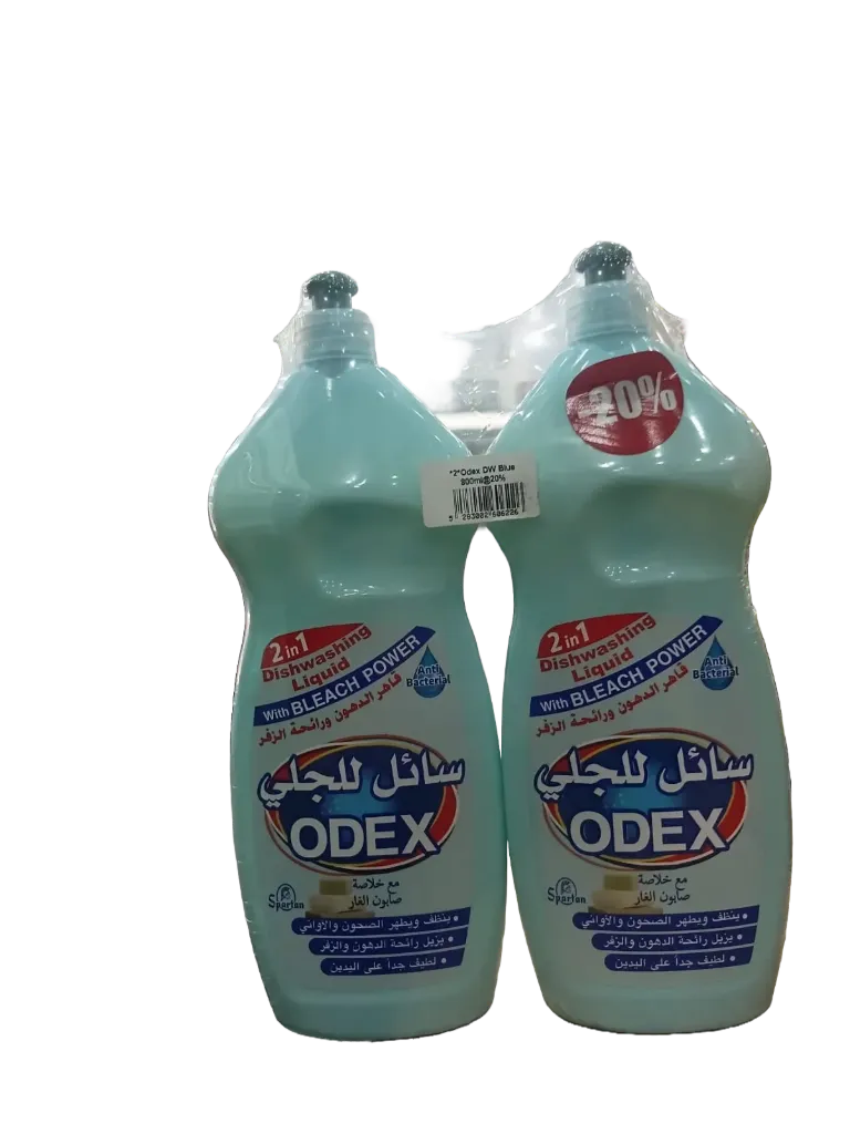 odex dishwashing blue 800ml *2