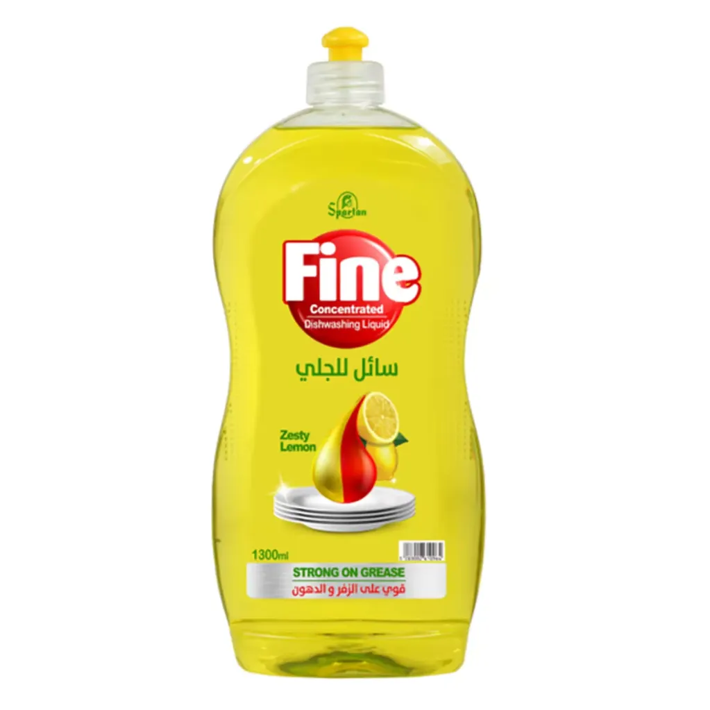 fine dishwashing lemon 1300ml