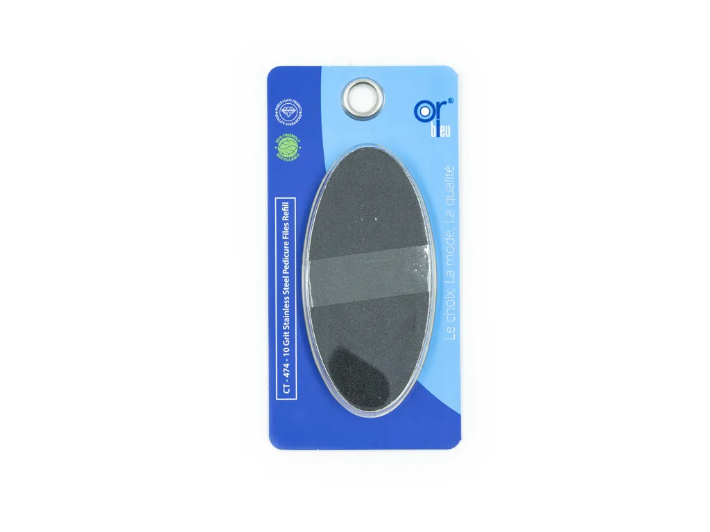 grit stainless steel pedicure files refill 10