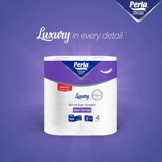 perla luxury toilet paper 4 rolls