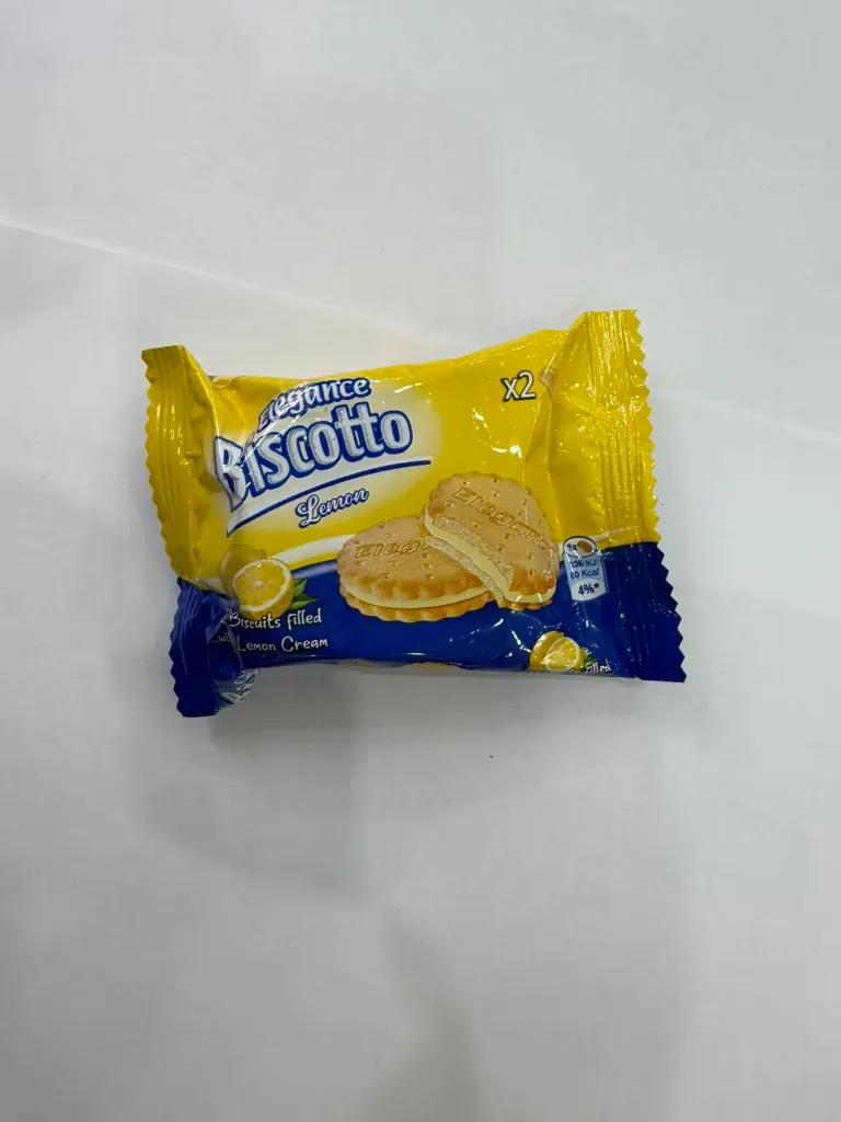 اليغانس بيسكوتو ليمون قطعتين
