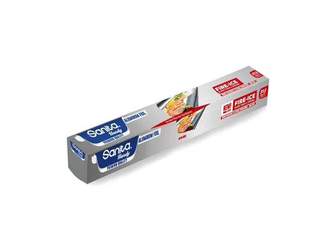 [5664] Sanita Fire Ice Aluminum Foil 25 sq.ft