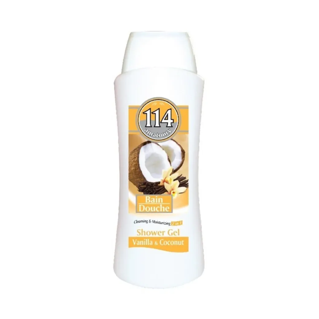 shower gel 114 vanilla & coconut 650ml