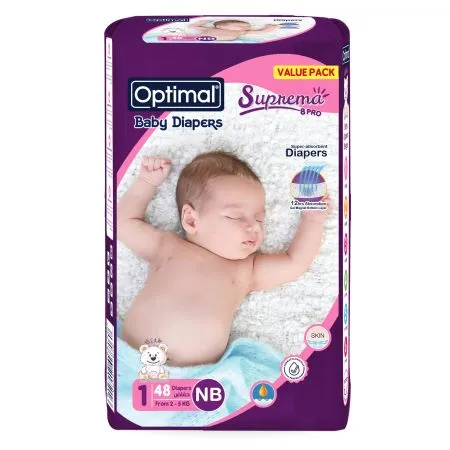 [4480] Optimal 1(2-5)kg 48 diapers
