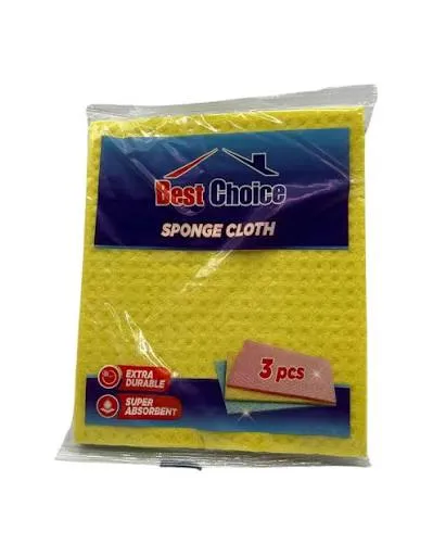 [20530] BEST CHOICE إسفنجة قماش 3قطعة