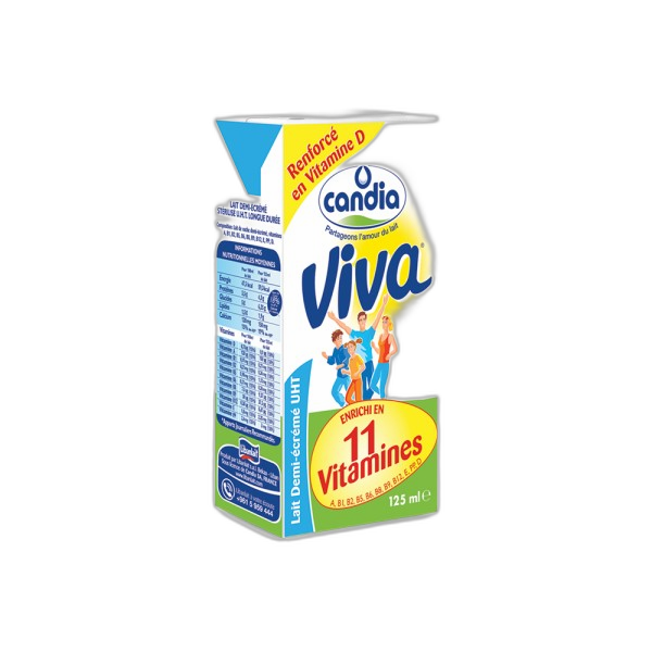 [6229] candia حليب uht demi ecreme 180ml