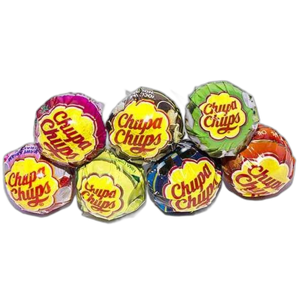 chupa chups tennis balls flowpack 5قطعة