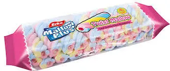 Erko twist mallow filled strawberry