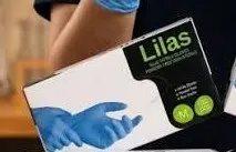 [15297] Lilas blue gloves Medium