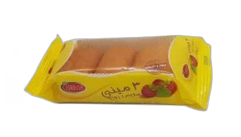 [4197] jordina swiss لفة كيك فانيليا fraise 260gr
