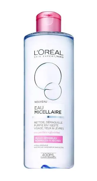 L'oreal paris eau micellaire peaux sensibles