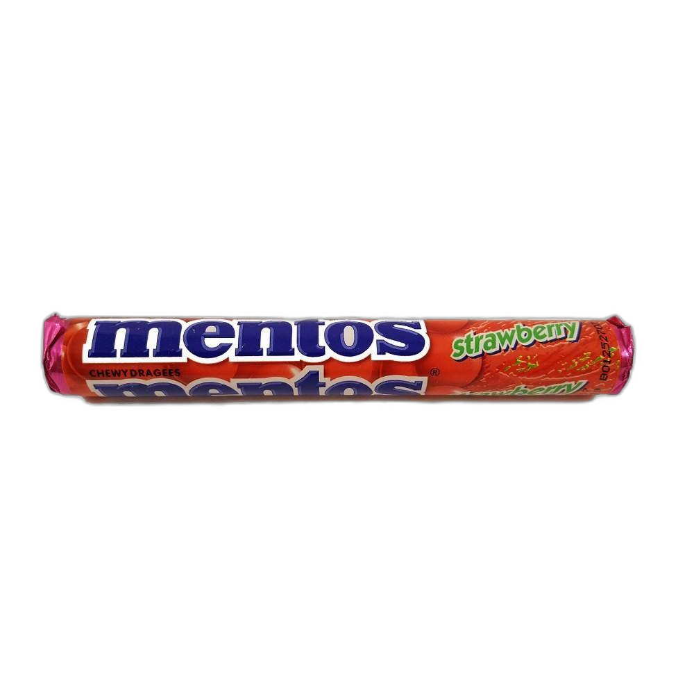 MENTOS طري DRAGEES توت 29.7g