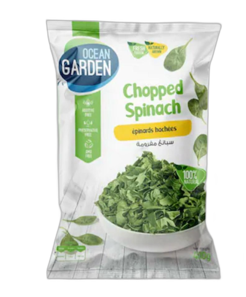 [9855] ocean حديقة chopped spinach 400gr
