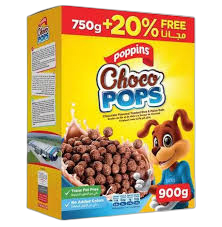 Poppins coco pops 750 gr + 33% خالي