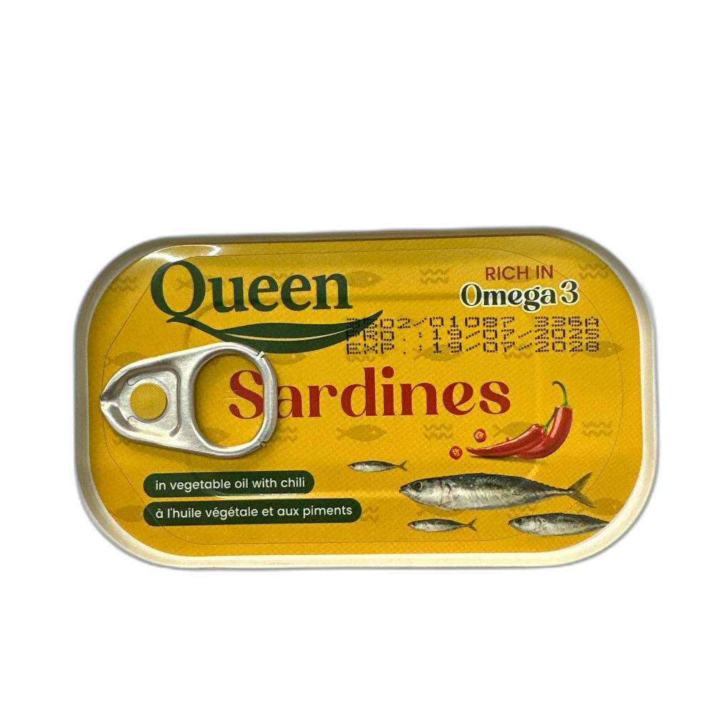 SARDINES QUEEM 125g