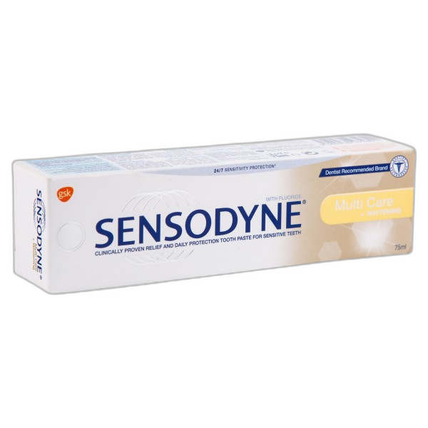 Sensodyne multi عناية + whitening
