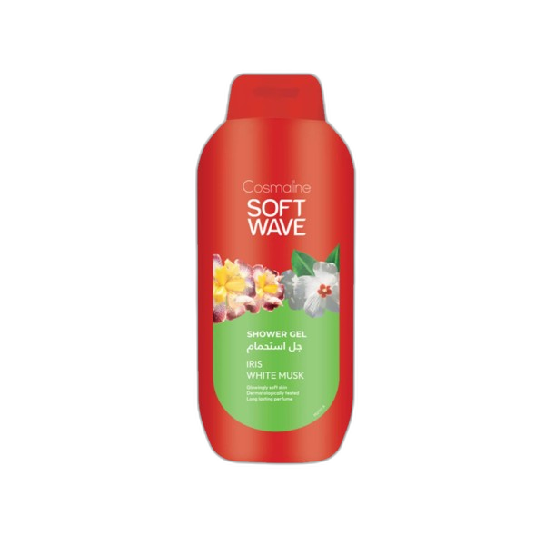 soft wave shower gel iris white musk 650ml