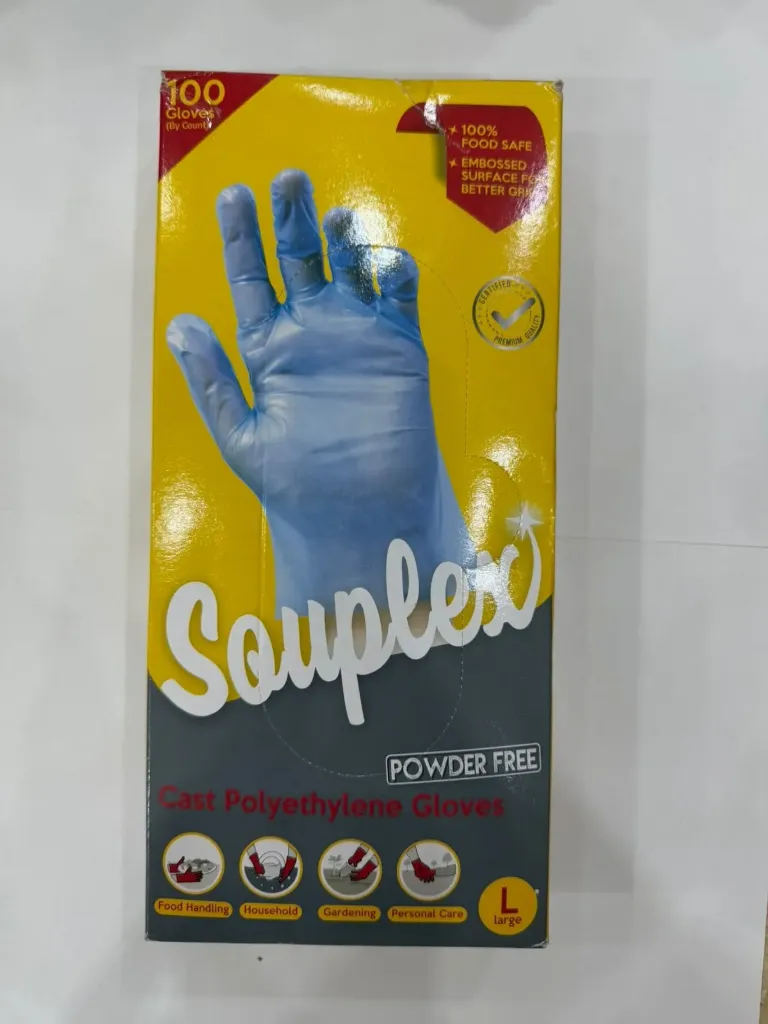 Souplex powder free gloves L
