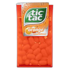 tic tac علكة برتقال