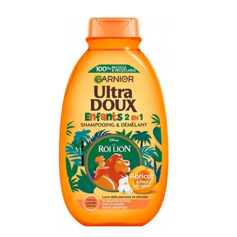 [121310] shampoo ultra doux abricot kidz 600ml