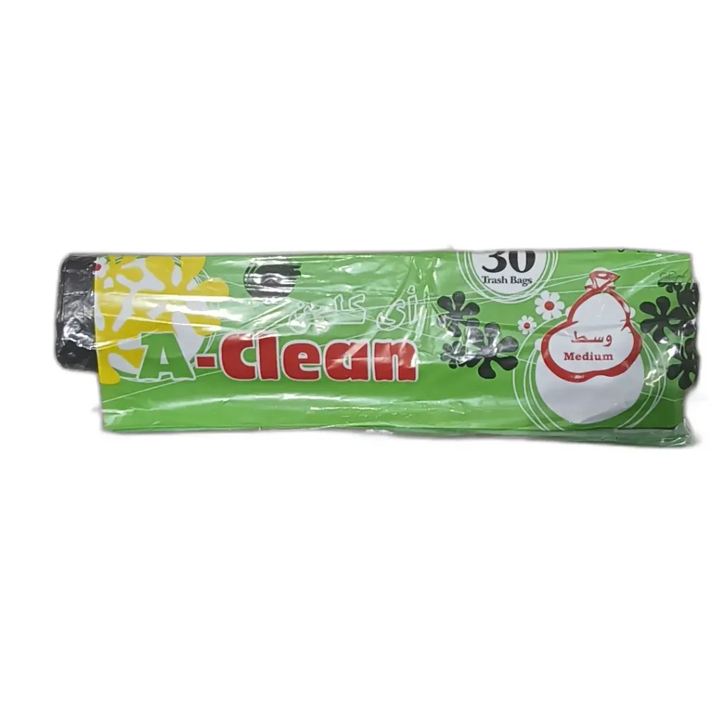 [1480] A-clean 30 trash bags medium