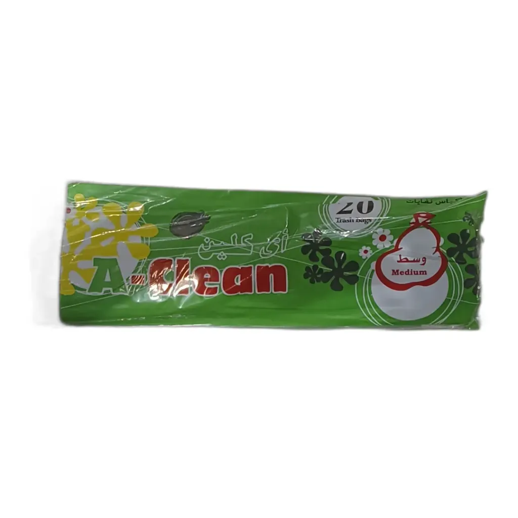 A-clean 20 trash bags medium