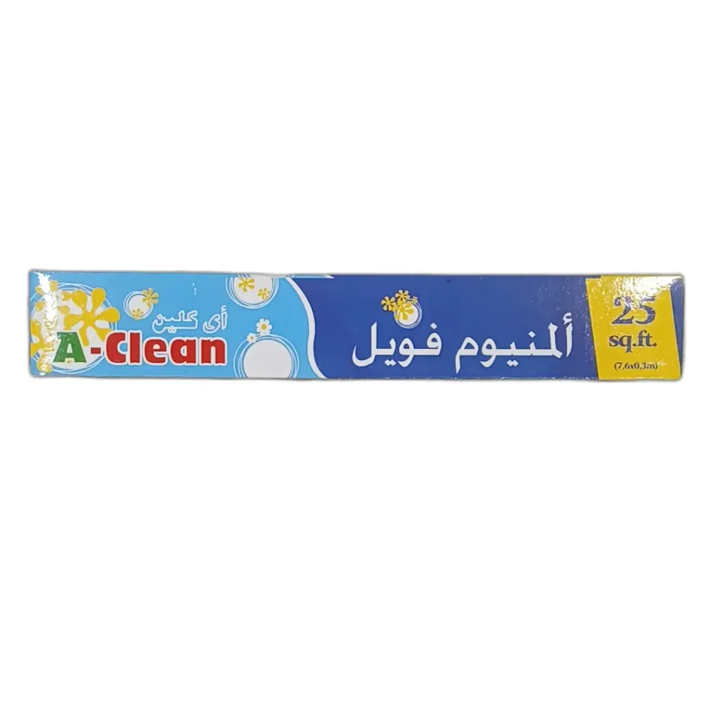 [3007780554] A-clean aluminum foil 25sq.ft