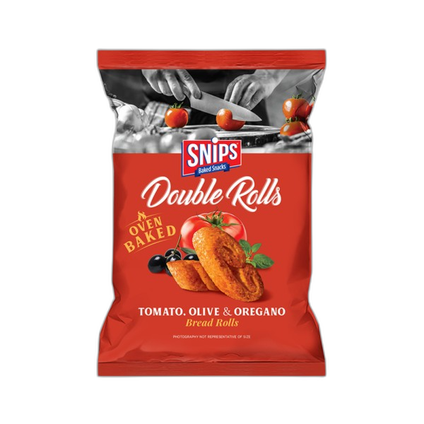 [120038] Snips double rolls tomato, olive and oregano