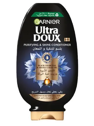 [15844] ultra doux conditioner blsck charcoal & nigella seed oil 200ml