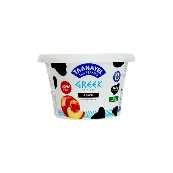 Taanayel greek yogurt peach