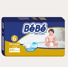 [19165] BéBé 6 XX-large (+18)Kg 40 diapers