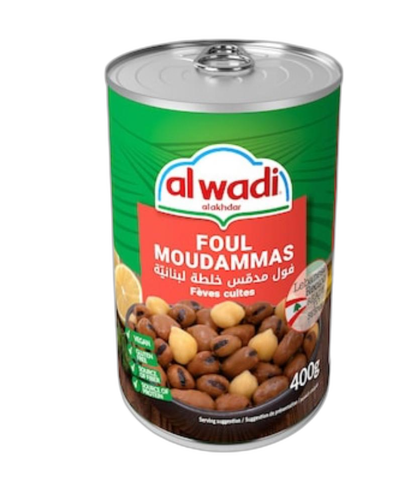 حمص مع فول الوادي 400غ
