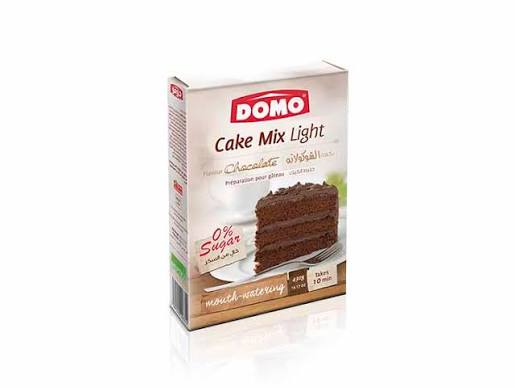 Domo cake mix light chocolate