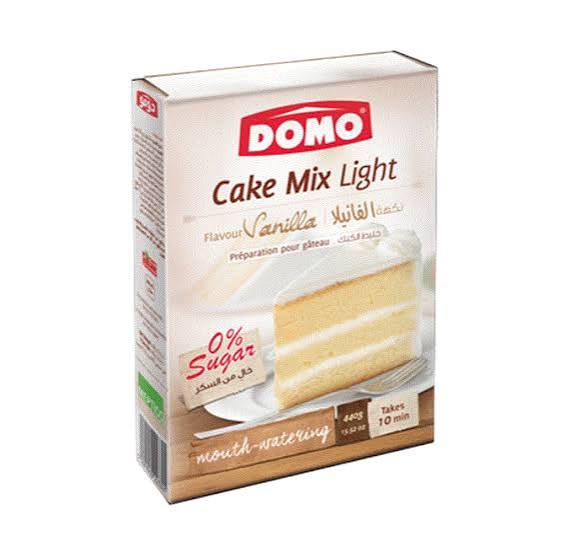 Domo cake mix light vanilla flavour