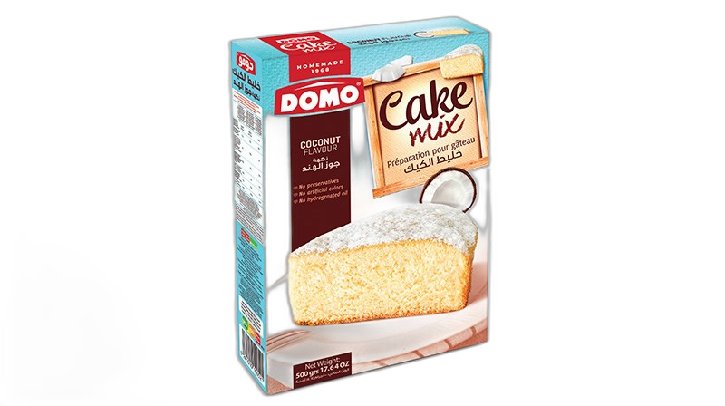 [2810] Domo cake mix coconut flavour
