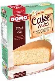 Domo cake mix vanilla flavour