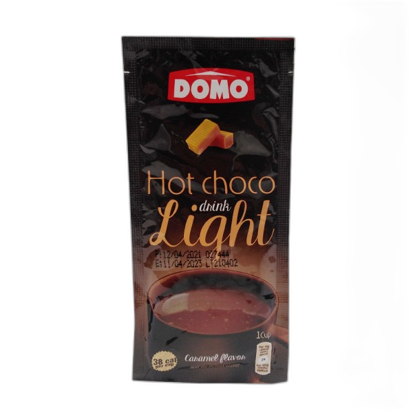 [5281010102839] Domo light hot chocolate caramel