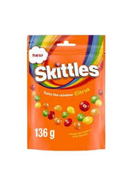 skittles taste the قوس قزح citrus 136g