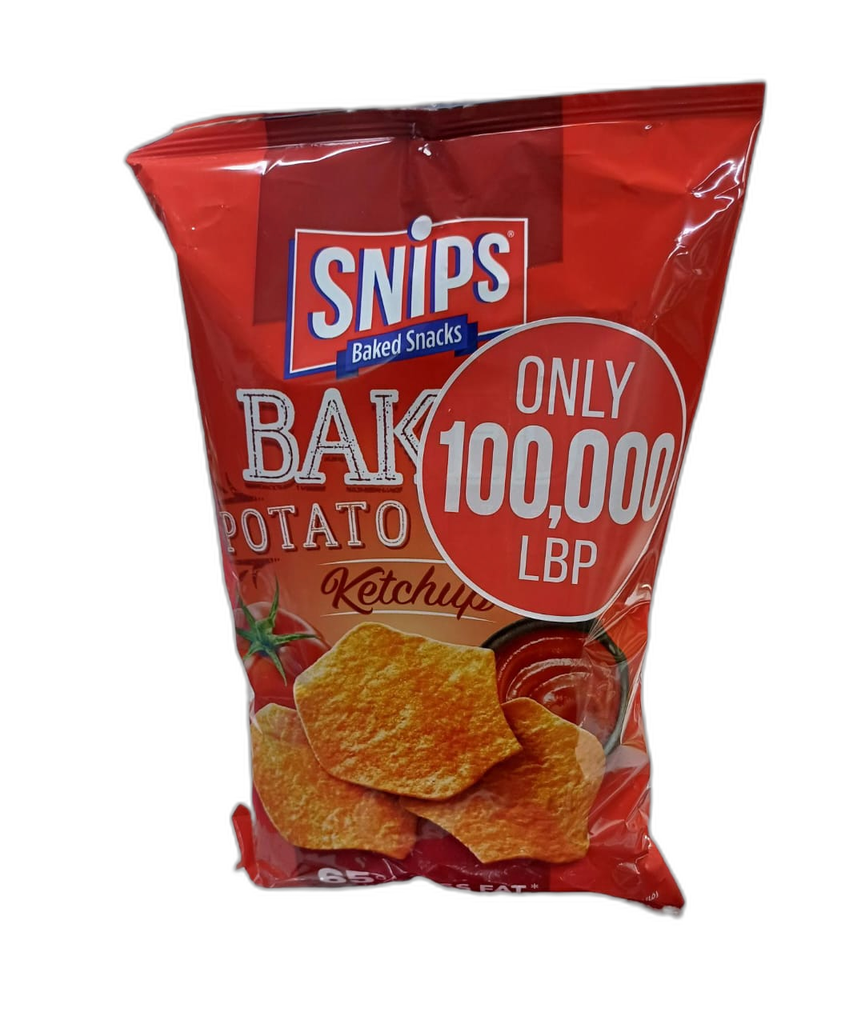Snips baked ketchup