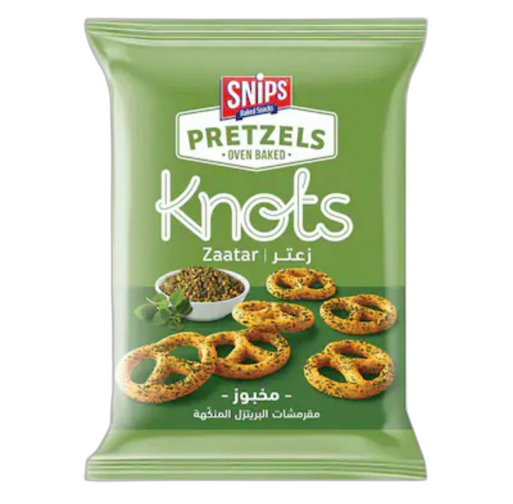 [15172] Snips pretzels knots zaatar