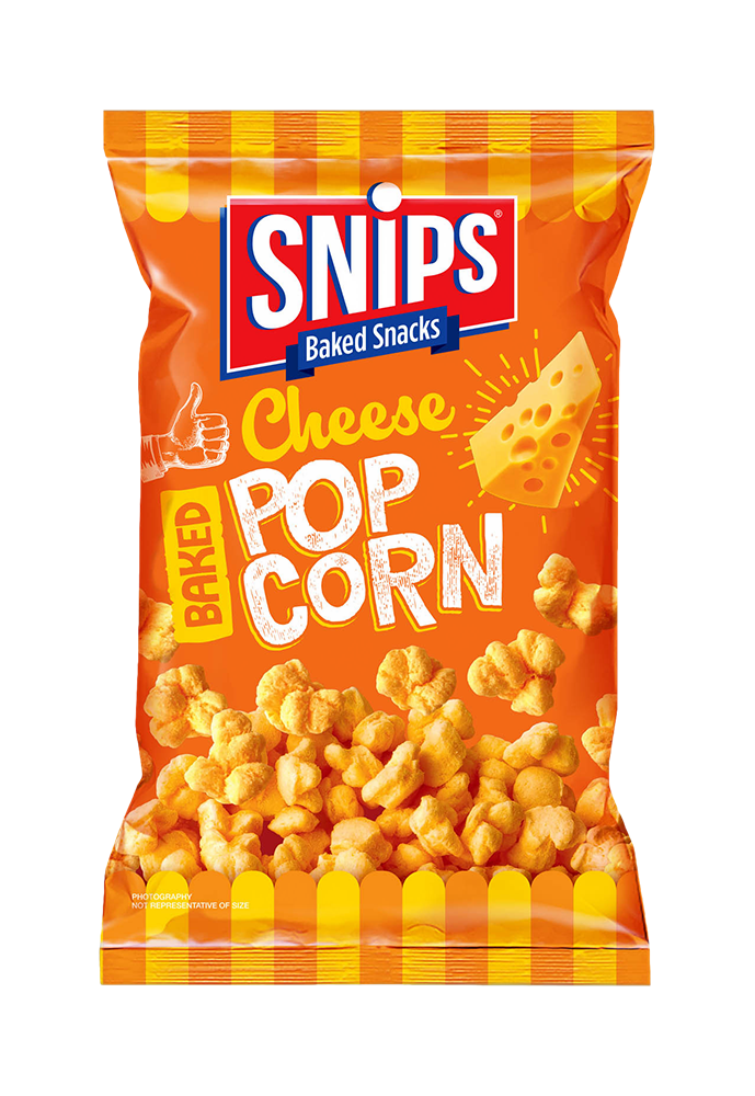 Snips cheese pop corn