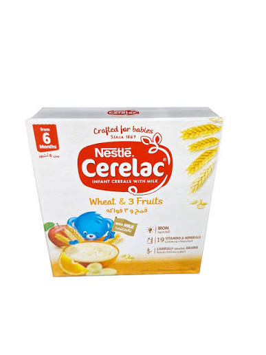 [8678] NESTLE CERELAC WHEAT & 3 فاكهة